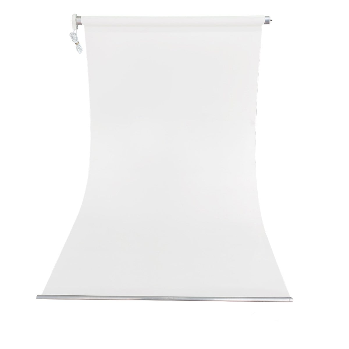 Stüdyo Teknik 135cm x 185cm Portre Fon Perdesi Beyaz