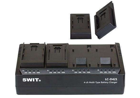 Swit LC-D421 4-ch Multi-type DV Şarj Cihazı