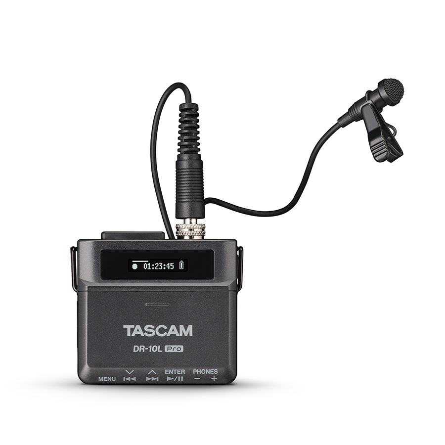 Tascam DR-10L Pro Yaka Mikrofonu ve Dijital Ses Kayıt Cihazı