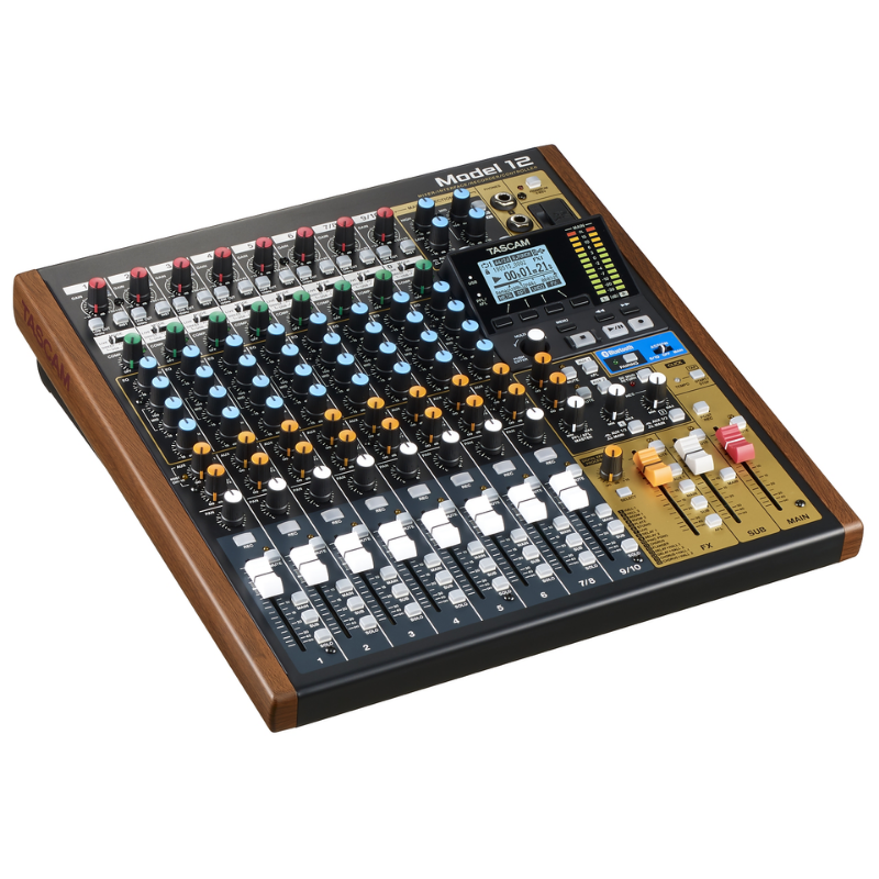 Tascam Model 12 10 Kanal Analog Mikser & 12 Kanal Digital Kayıt Mikseri