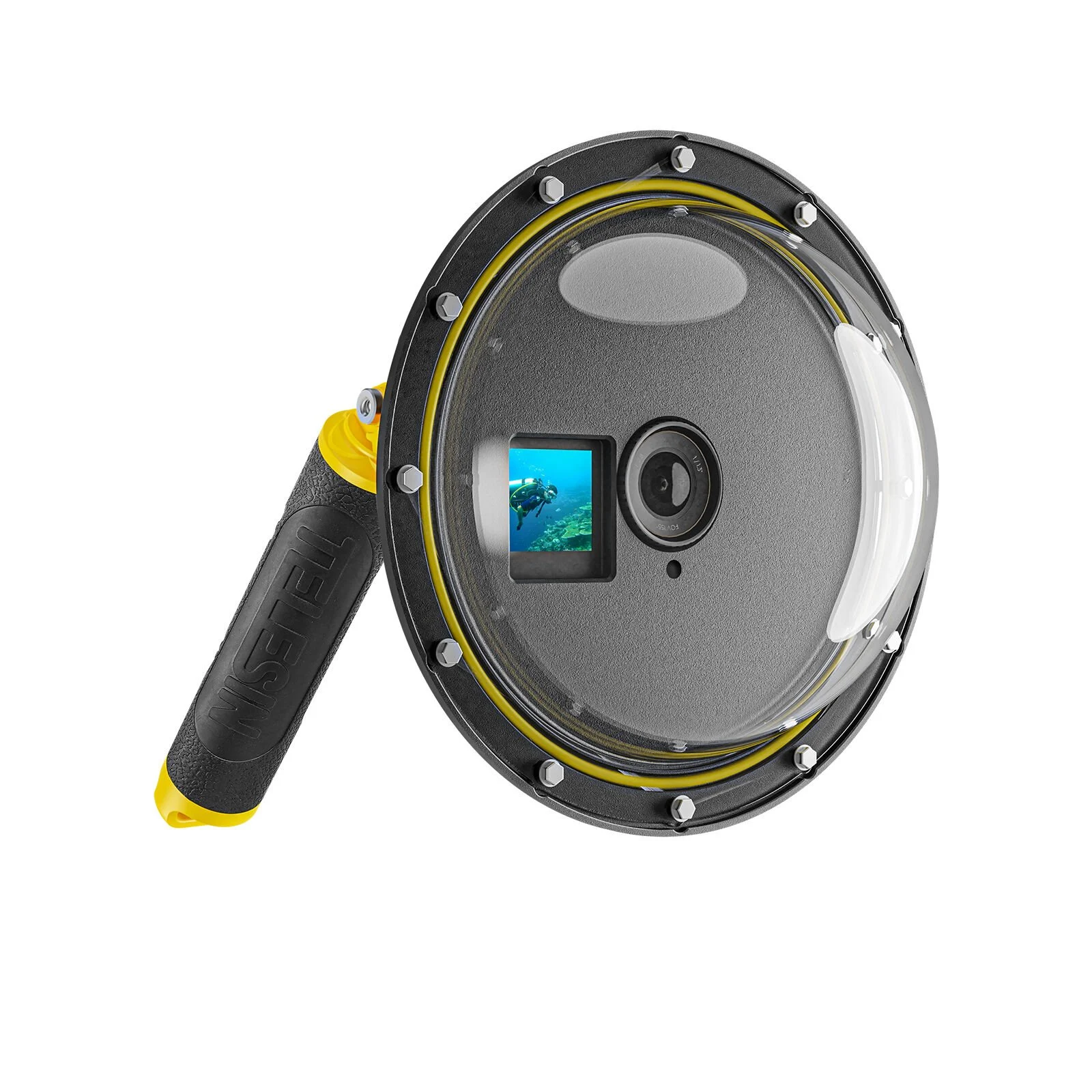 Telesin DJI Osmo Action 3/4/5 Pro Dome Port