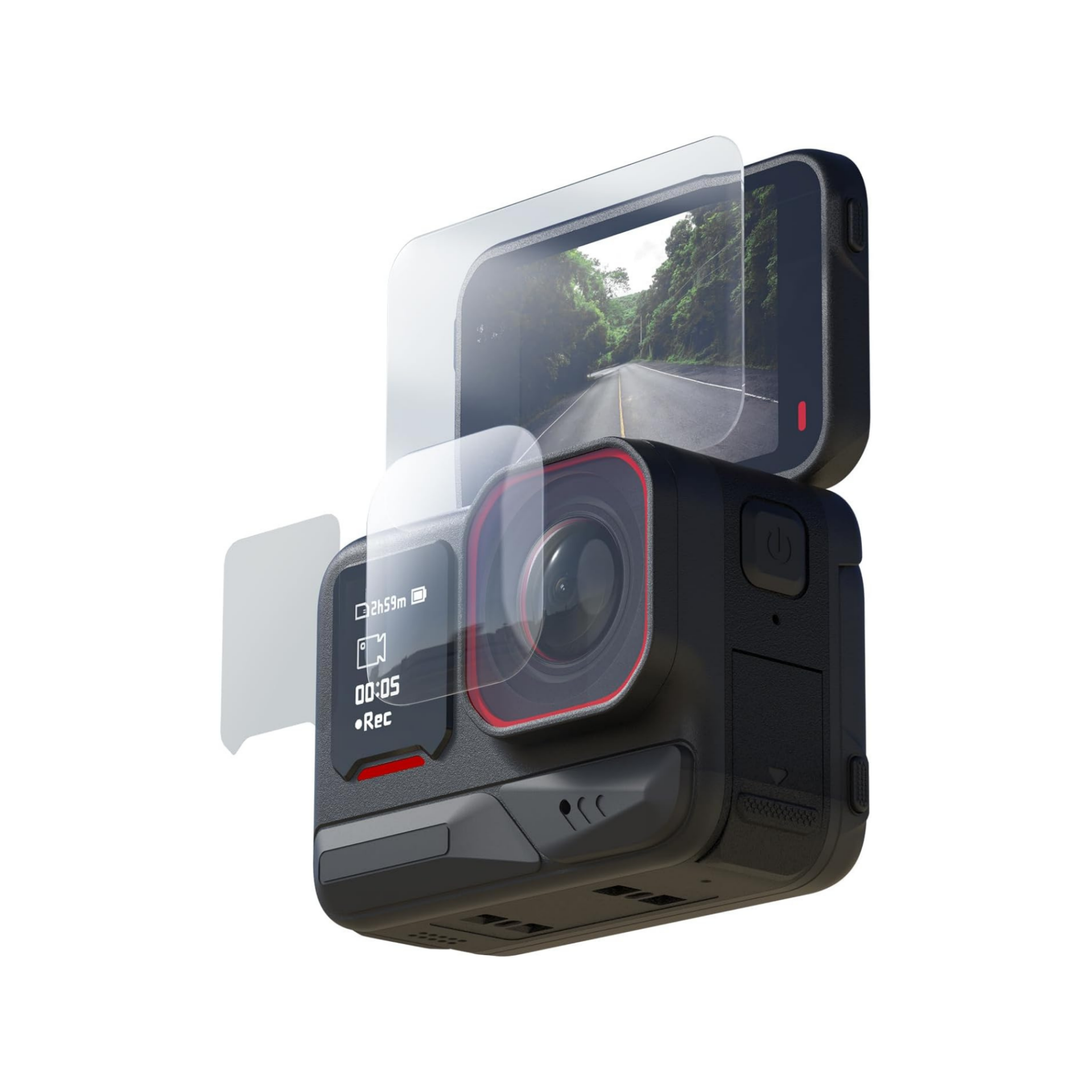 Telesin Insta360 Ace Pro 2 için Ekran Koruyucu Film