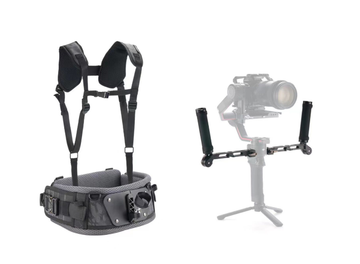 Tilta Hafif Çift Saplı Gimbal Destek Sistemi