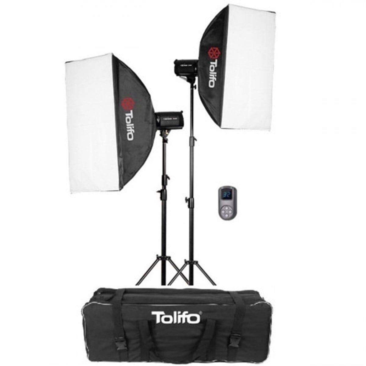 Tolifo EF-200W Led Video Işığı 2'li Kit