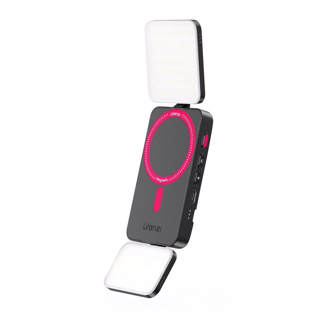 Ulanzi GL01 GlowUp Manyetik Telefon LED Dolgu Işığı Siyah - L288
