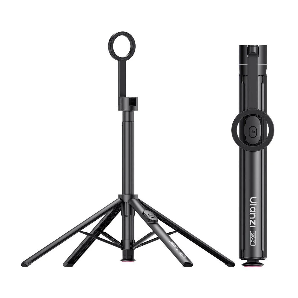 Ulanzi SK-21 180cm Manyetik Auto-Open Selfie Monopod Tripod Siyah - M103