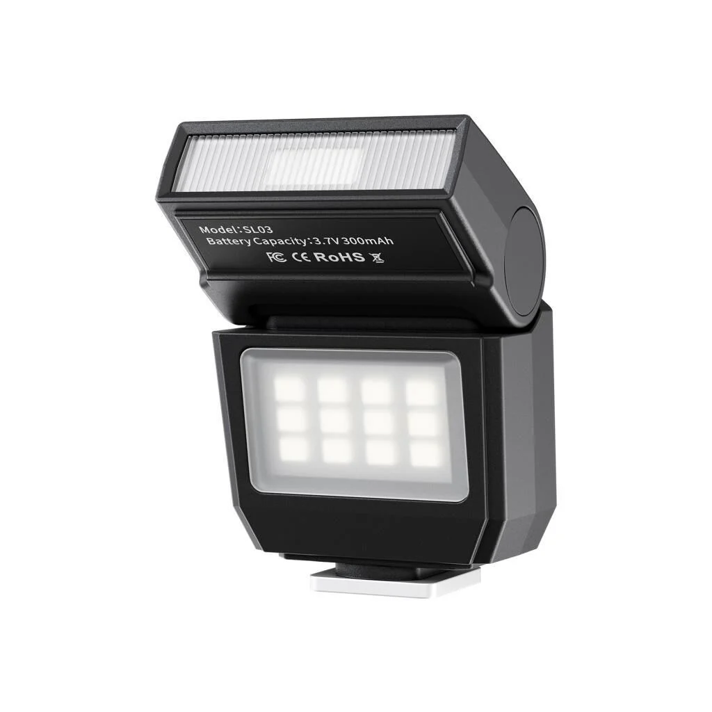 Ulanzi SL03 Spark Lite Fotoğraf Makinesi Flaş Siyah - L200