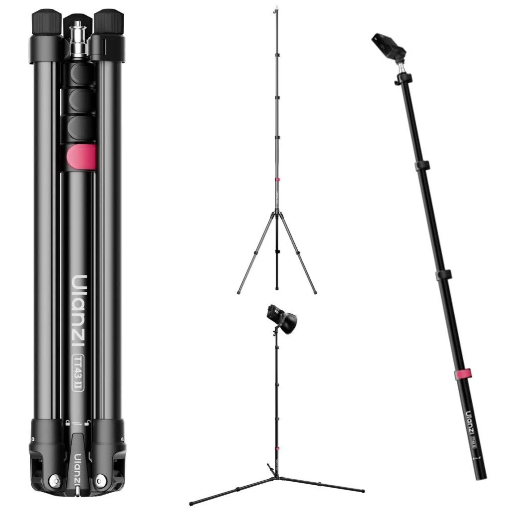 Ulanzi TT43 II 210cm Reversible 2 in 1 Işık Standı - S085