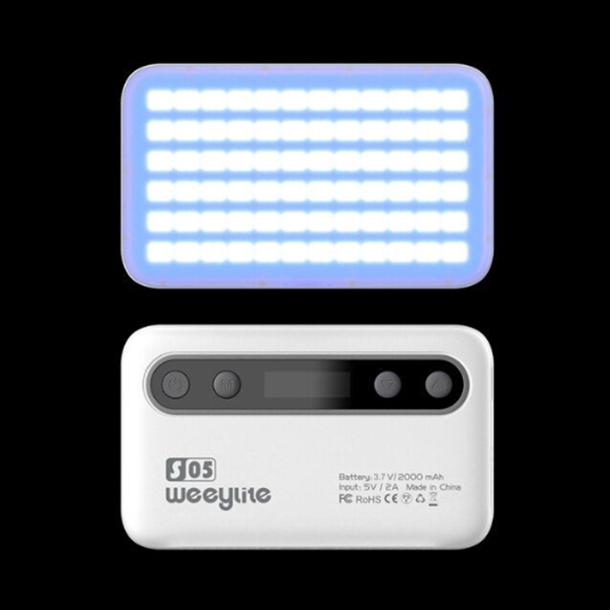 Viltrox Weeylite S05-W Compact RGB Led Dolgu Işığı (White)