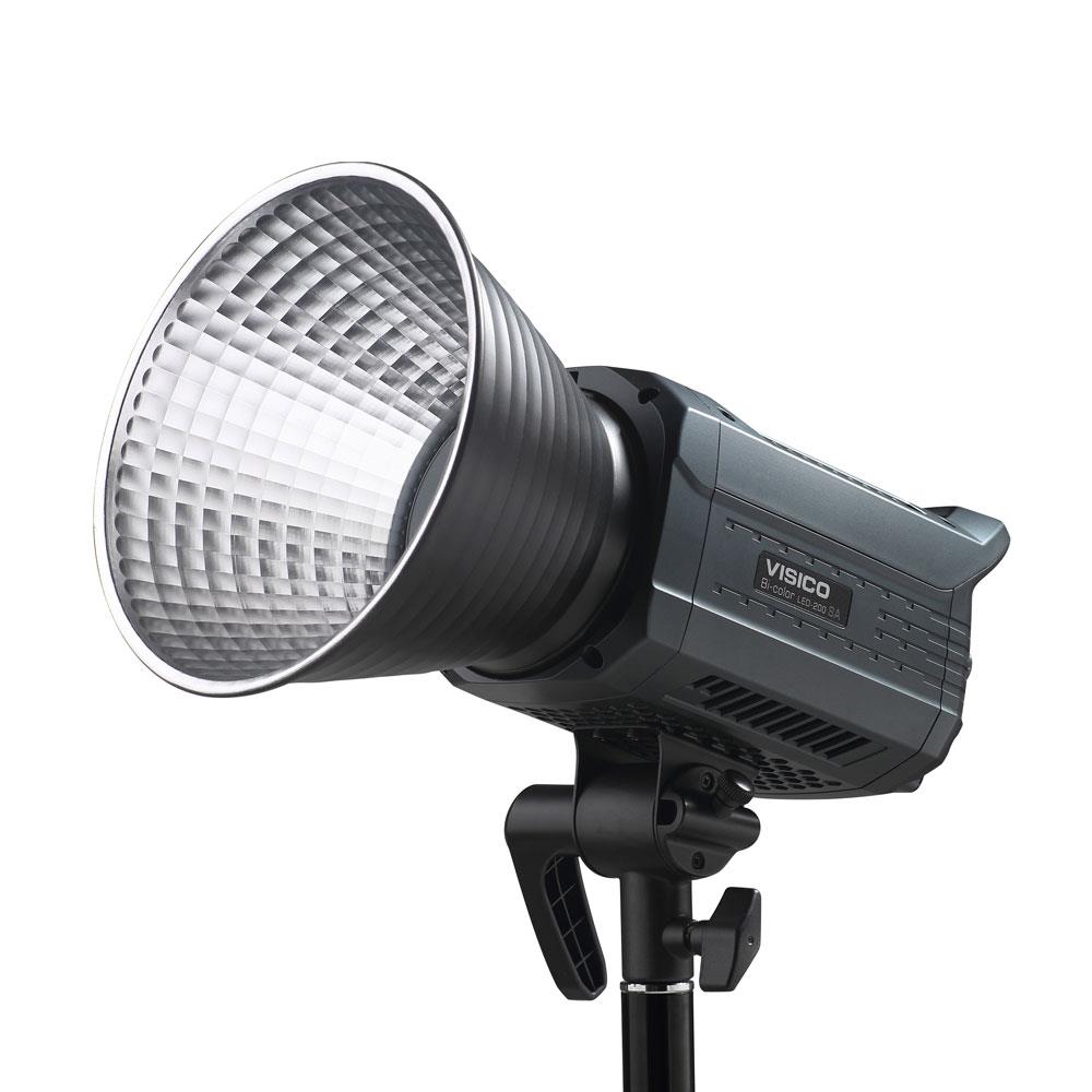 Visico Led-200SA Bi-color Led Video Işığı (200W)
