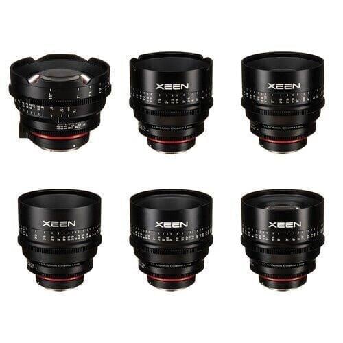 XEEN CLASSIC 14,20,24,35,50,85mm T1.5 Cine 6'lı Set  (Arri PL)