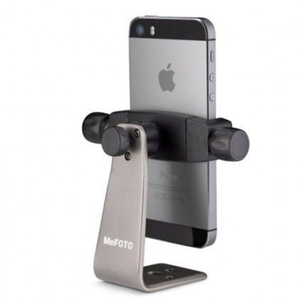 MeFoto Aluminum Phone Holder Titanium