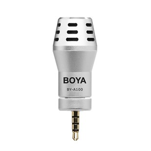 Boya BY-A100 Profesyonel Mini Telefon Mikrofonu