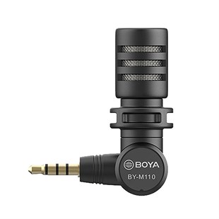 Boya BY-M110 Kompakt 3.5mm Telefon Mikrofonu