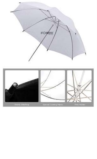 Fomex UMT 101 cm Translucent Şemsiye