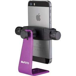 MeFoto Aluminum Phone Holder Purple
