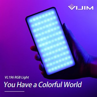 VIJIM VL196 RGB Led Dolgu Işığı