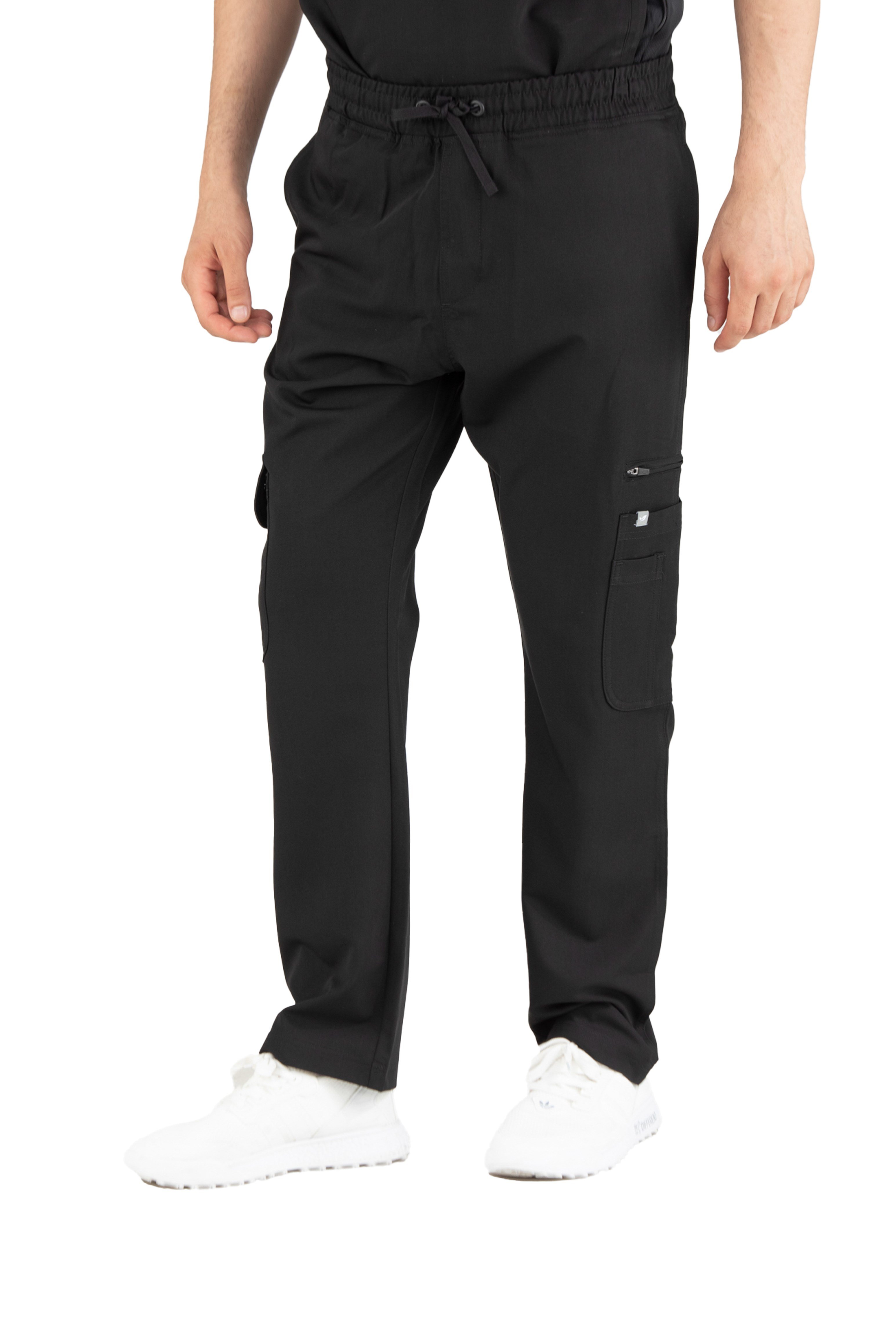 Tasca Vita Siyah Alt Erkek Scrubs Cerrahi Forma - Medikal Giyim Uniform
