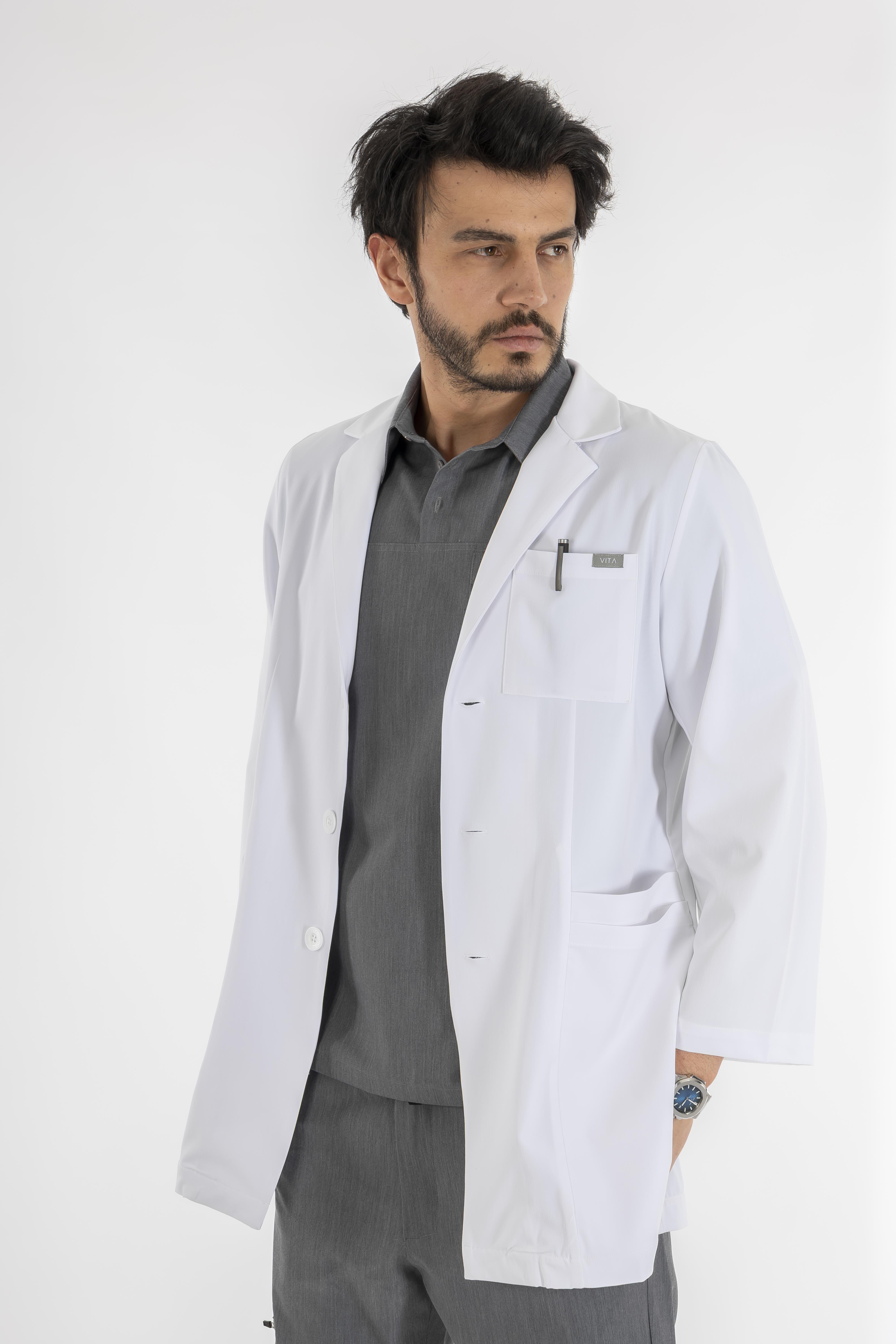 Uzun Boy Erkek Önlük - Medikal Giyim Uniform