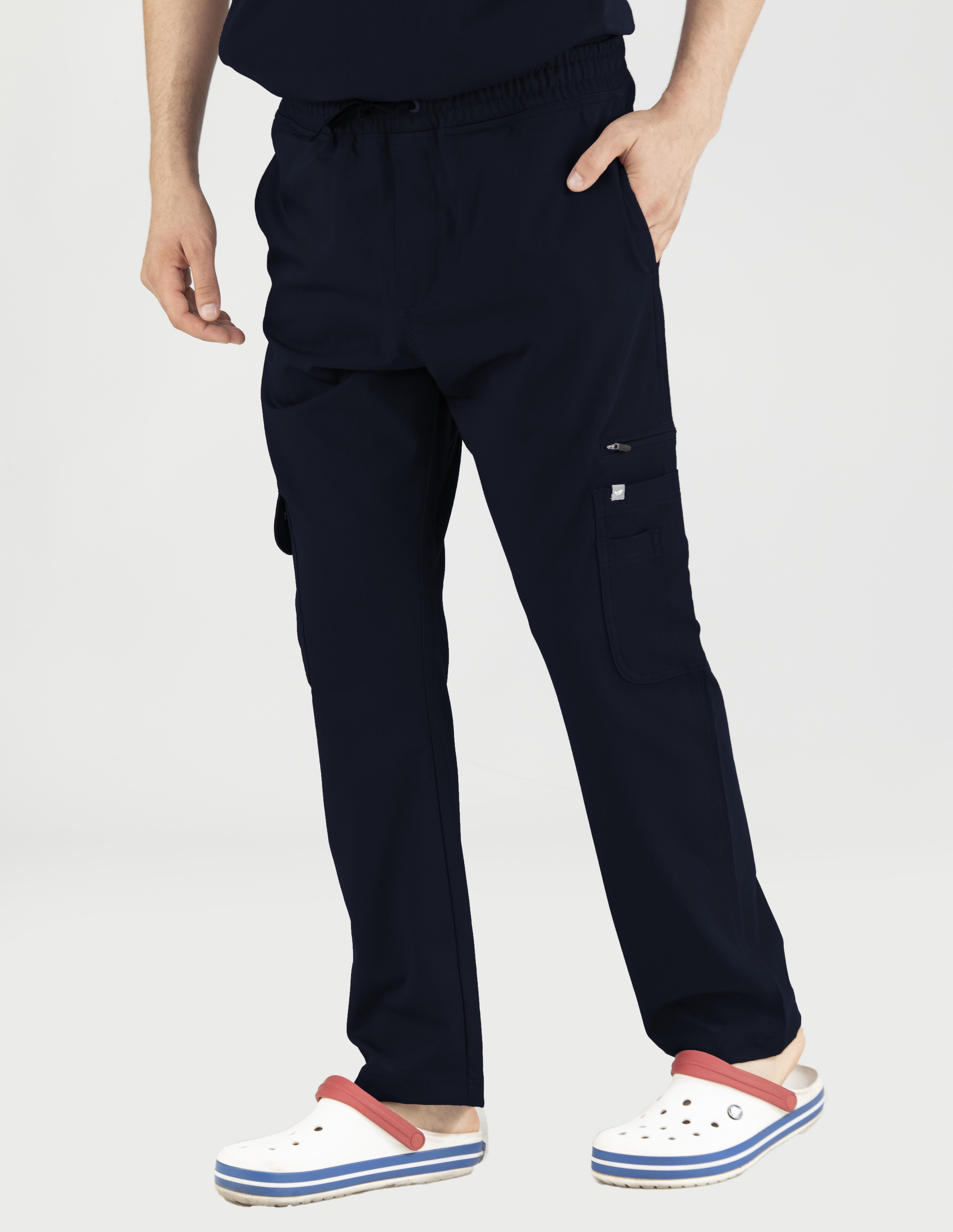 Tasca Vita Koyu Lacivert Alt Erkek Scrubs Cerrahi Forma - Medikal Giyim Uniform