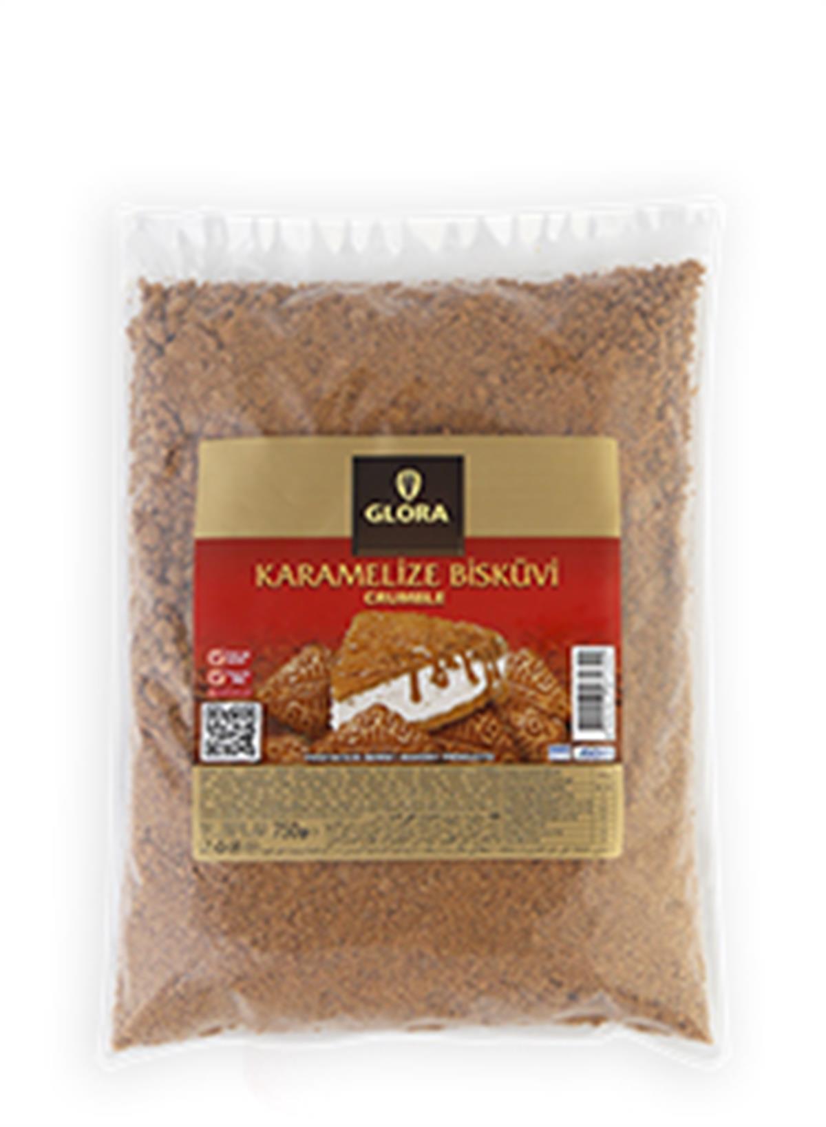 Glora (Lotus) Karamelize Bisküvi (Crumble) 750 gr | dolazexpress.com