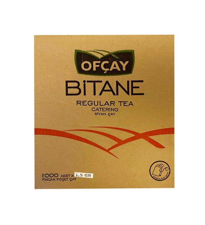 Ofçay Bardak Bitane Regular Tea 1,5 Gr x 1000 Ad | dolazexpress.com