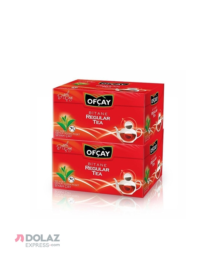 Ofçay Demlik Regular Tea 3,2 Gr X 100 Ad 2 li Paket | dolazexpress.com