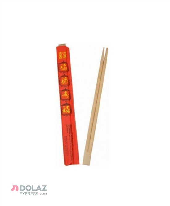 Green Bamboo Bambu Chopstick Cst07-240 - Tensoge Kırmızı Ambalaj 24 Cm