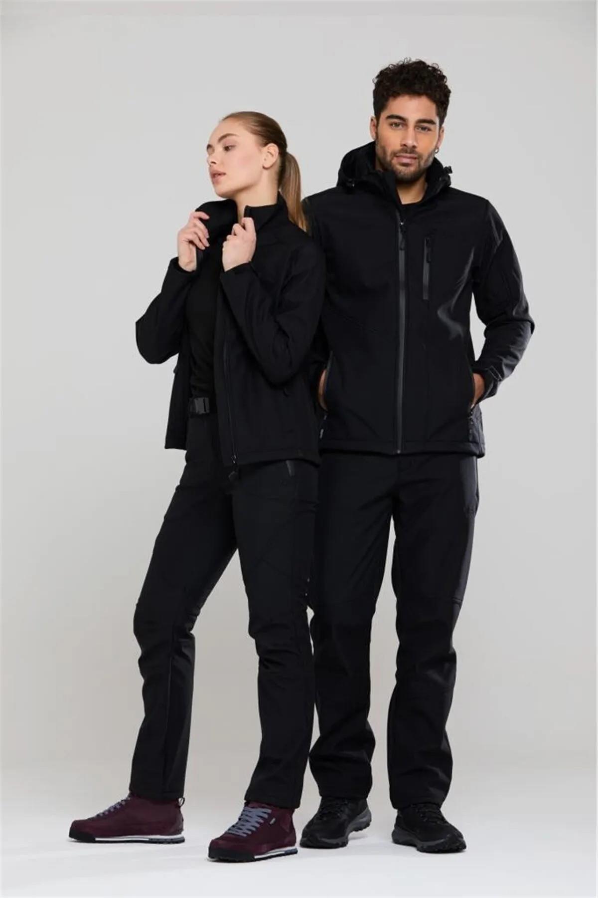 2AS 2ASSAL01004-0900 Salah II Softshell Erkek Outdoor Pantolon