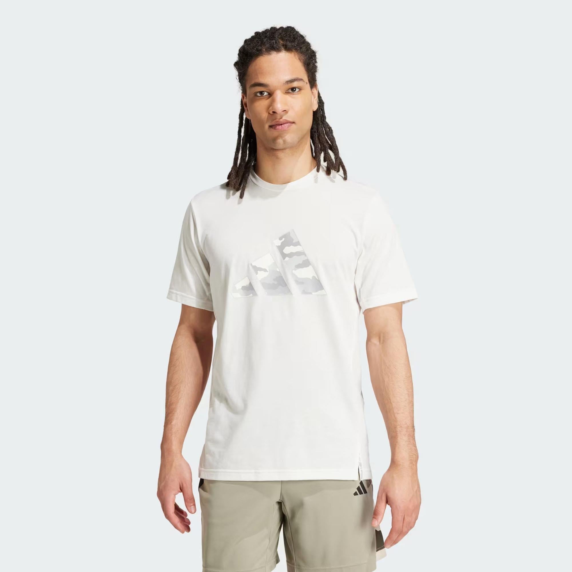 Adidas IW8489 Camo Big Logo T Erkek Tişört