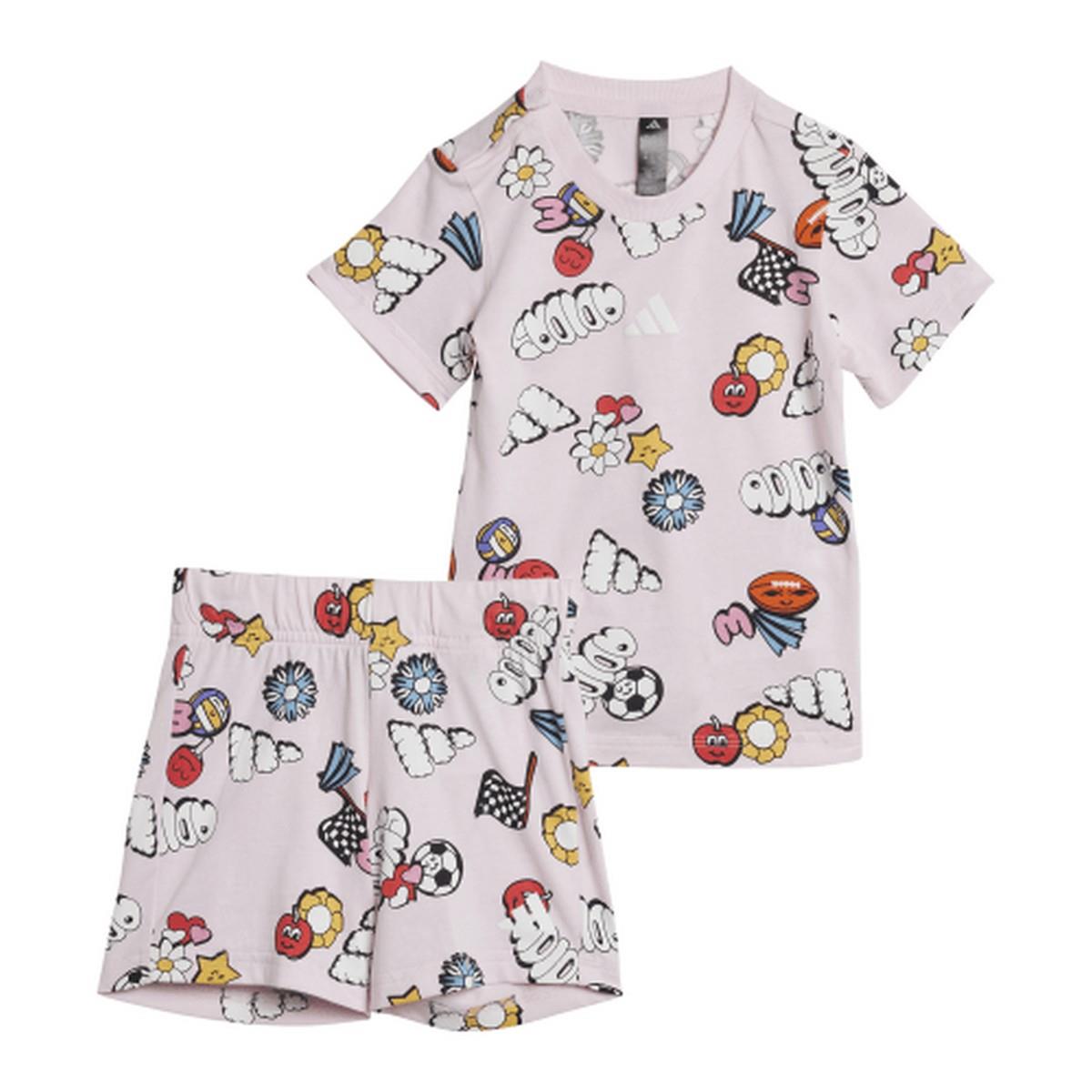 Adidas JI6235 I Fun Aop Set Bebek Eşofman Takımı