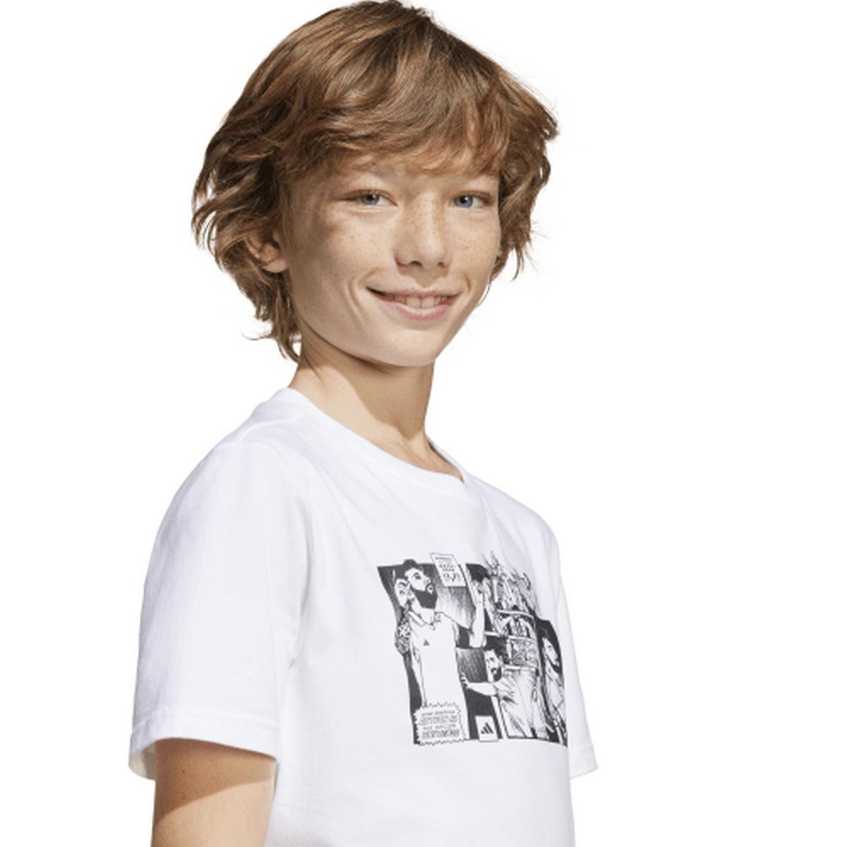 Adidas JJ1412 Y Messi G T Erkek Çocuk Spor Tişört