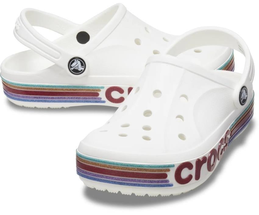 Crocs 209730-100 Bayaband Rainbow Glitter Clg K Çocuk Sandalet