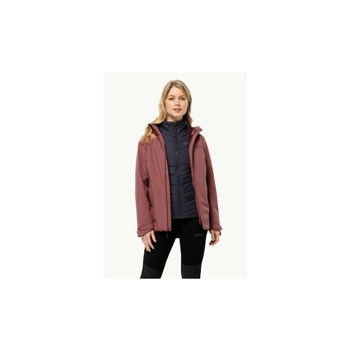 Jack Wolfskin 1115611-2191 Glaabach 3IN1 Jkt W Kadın Outdoor Mont
