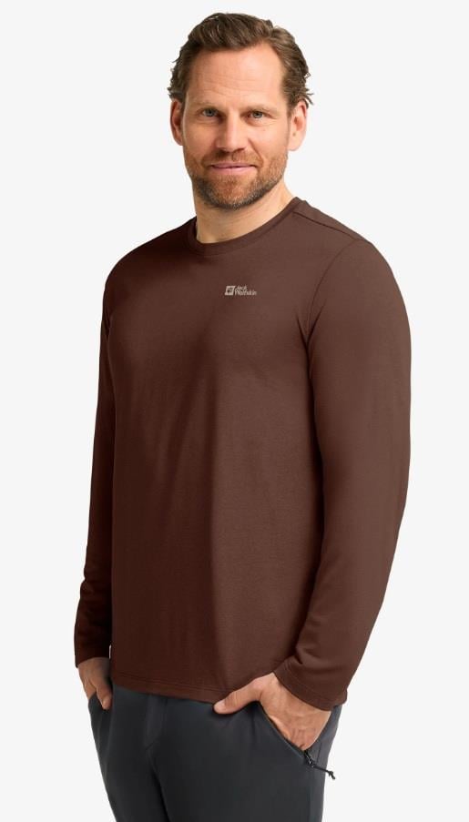 Jack Wolfskin 1808682-D0107 Sky Thermal L/S M Erkek Üst İçlik