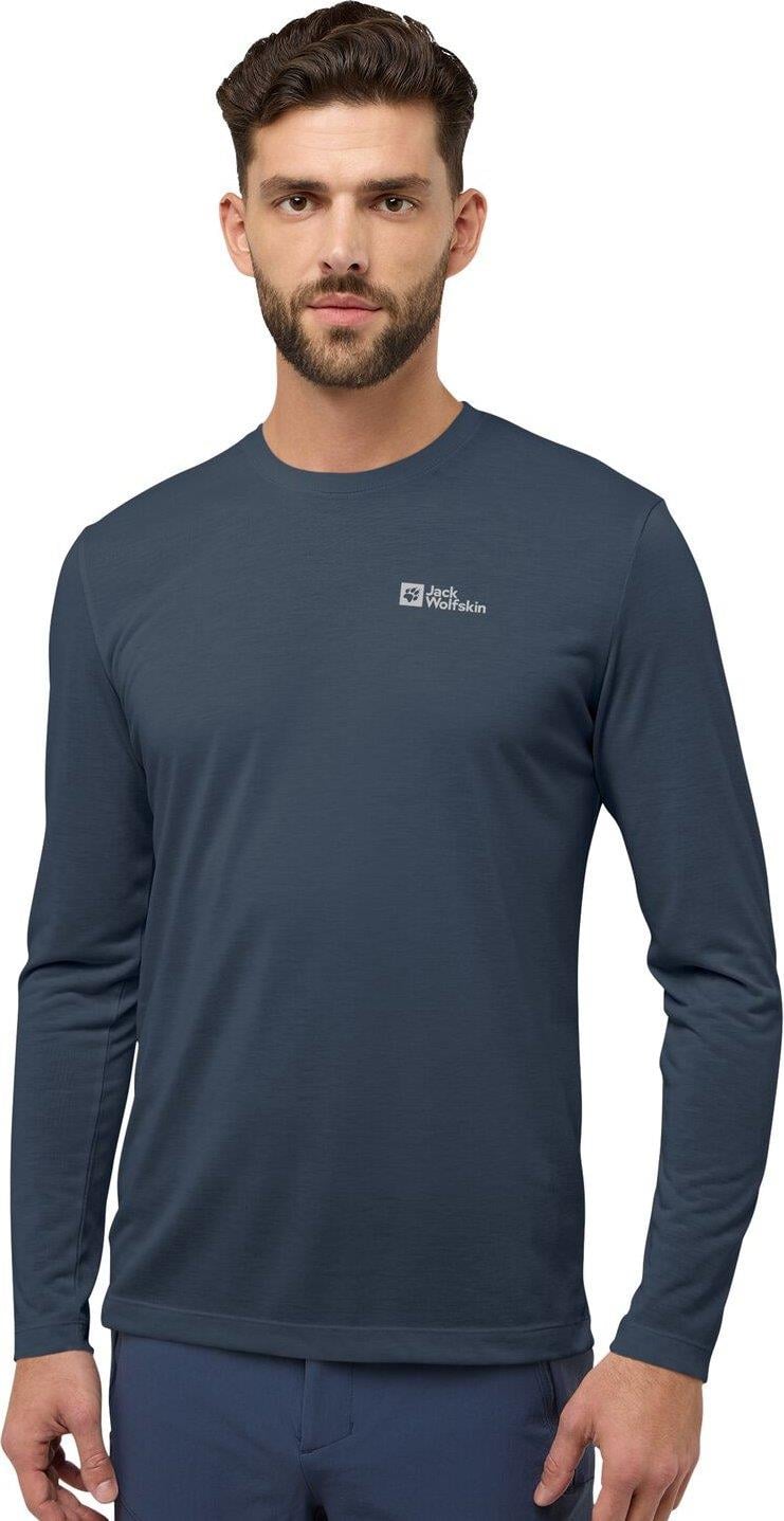 Jack Wolfskin A60291-C0412 Vonnan Ls T M Erkek Outdoor Tişört