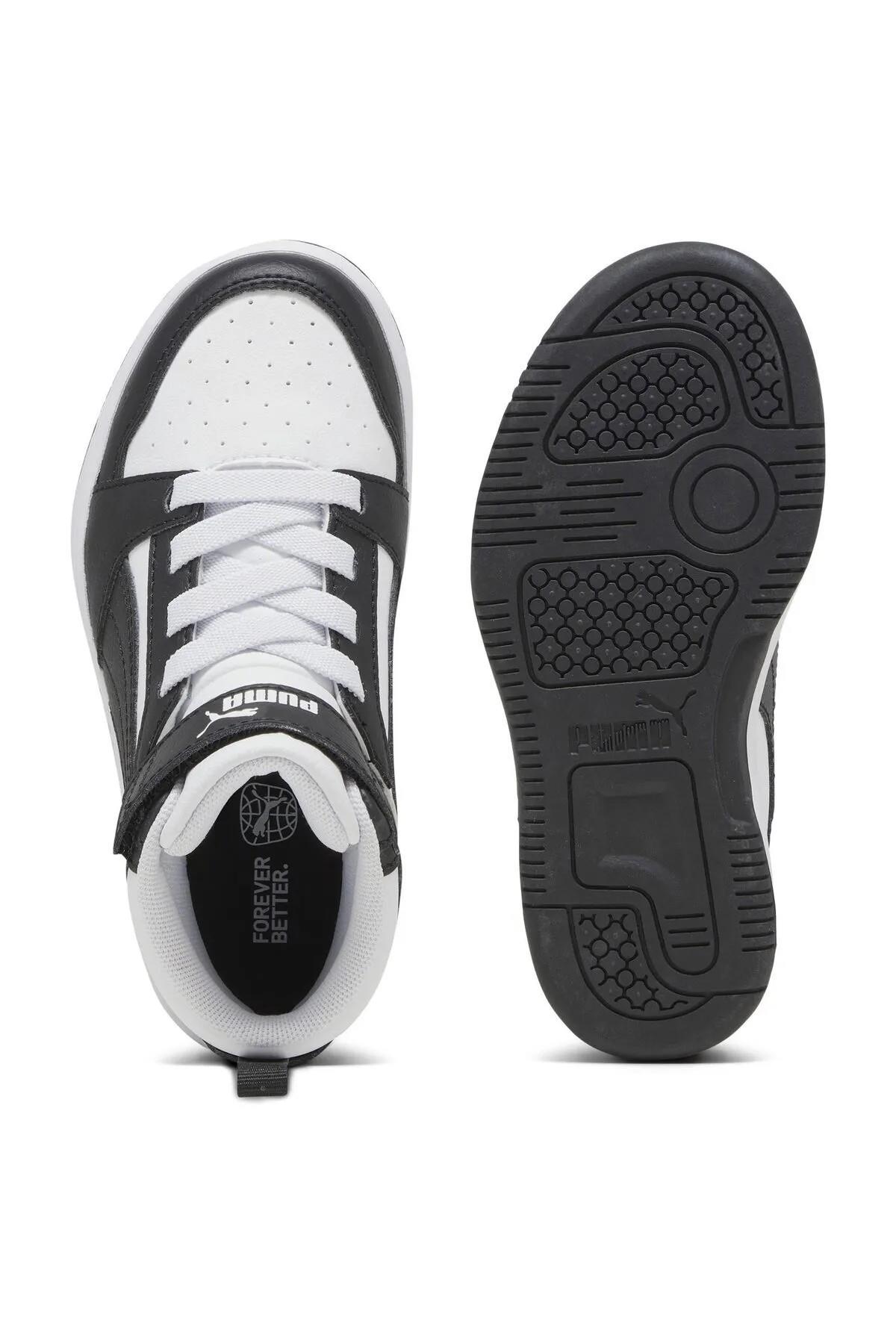 Puma 39383201 Rebound V6 Mid Ac+ Ps Çocuk Günlük Spor Ayakkabı