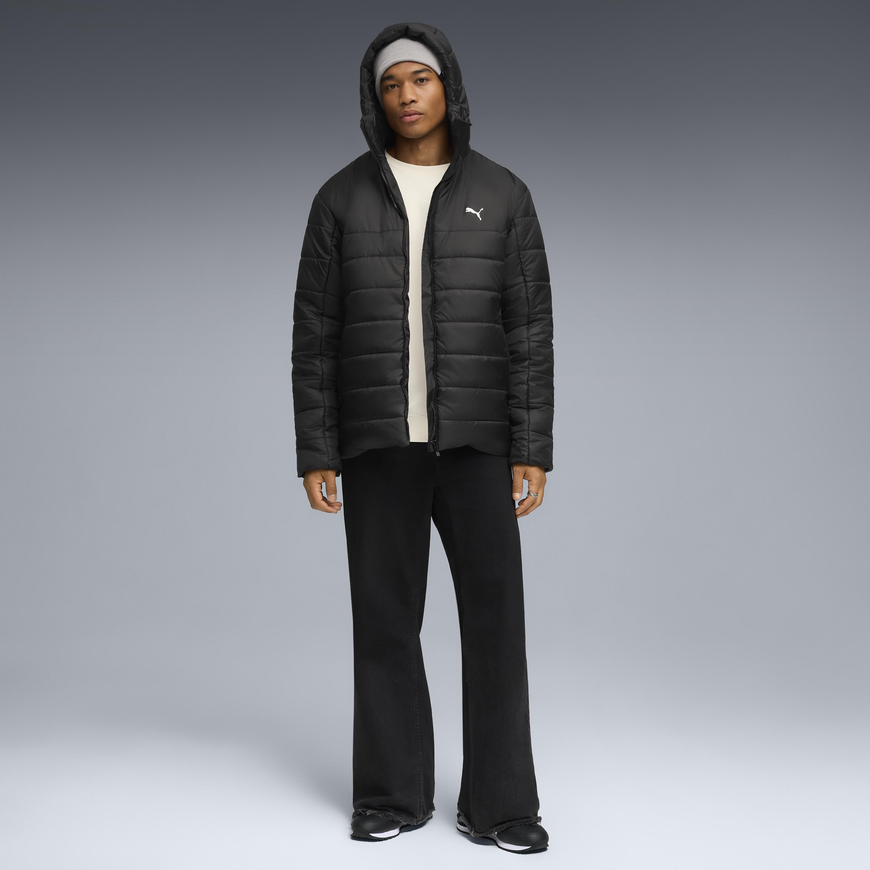 Puma 68521101 Ess Hooded Padded Erkek Spor Mont