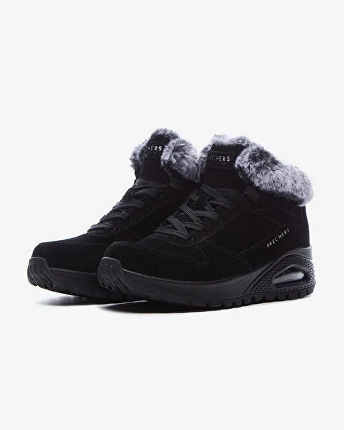 Skechers 167433 BLK Uno Rugged Kadın Bot