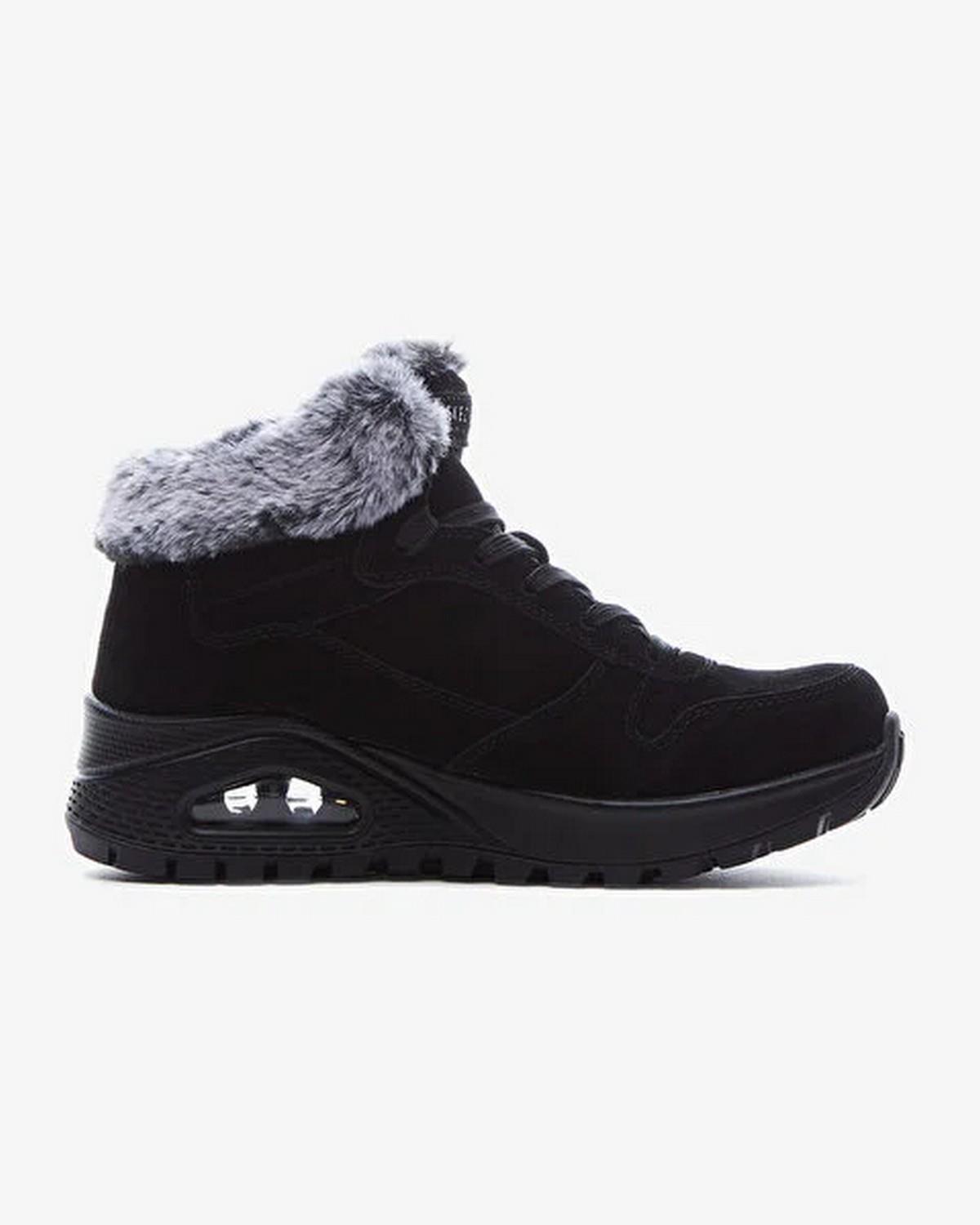 Skechers 167433 BLK Uno Rugged Kadın Bot