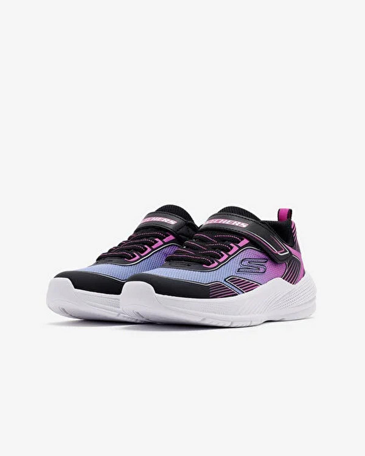 Skechers 303657L BKMT Microspec Advance Kız Çocuk Spor Ayakkabı