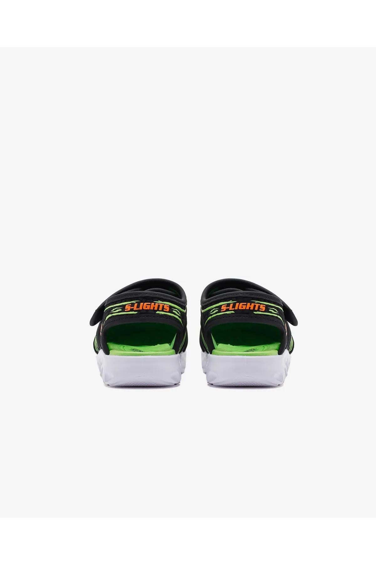 Skechers 400612N BKLM Hypno-Splash - Hydro-Fun Erkek Çocuk Sandalet