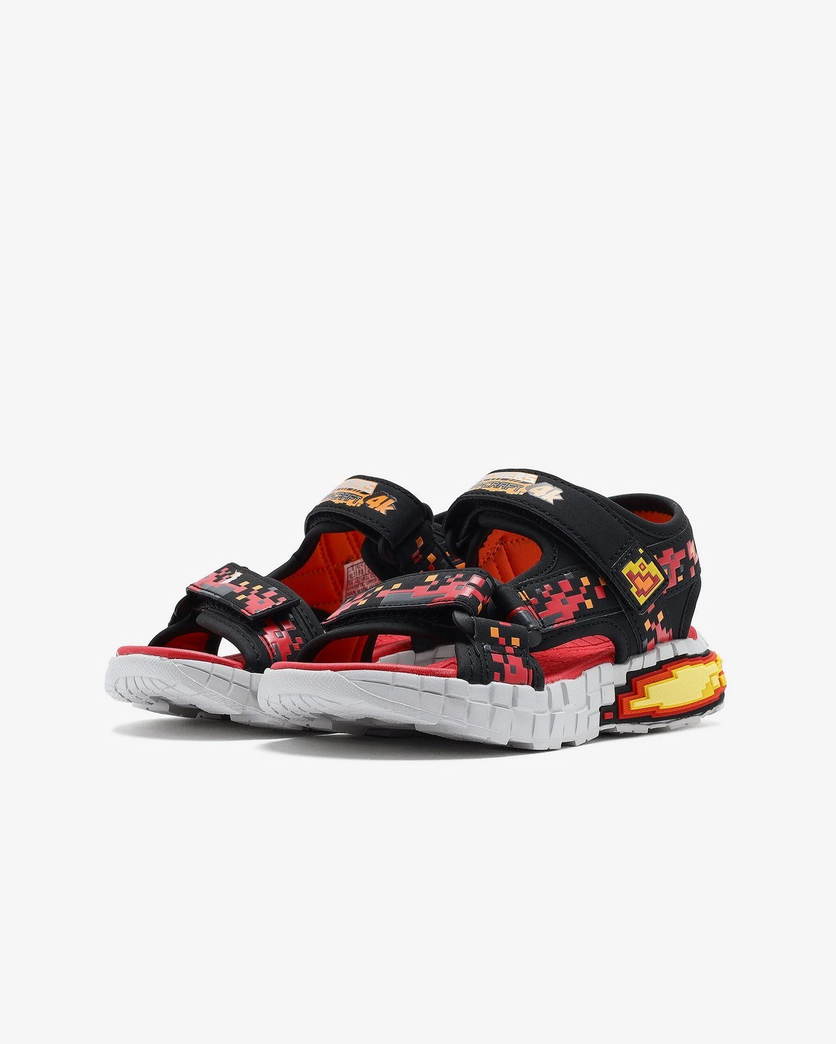 Skechers 402161L BKRD Megasplash 4K Erkek Çocuk Sandalet