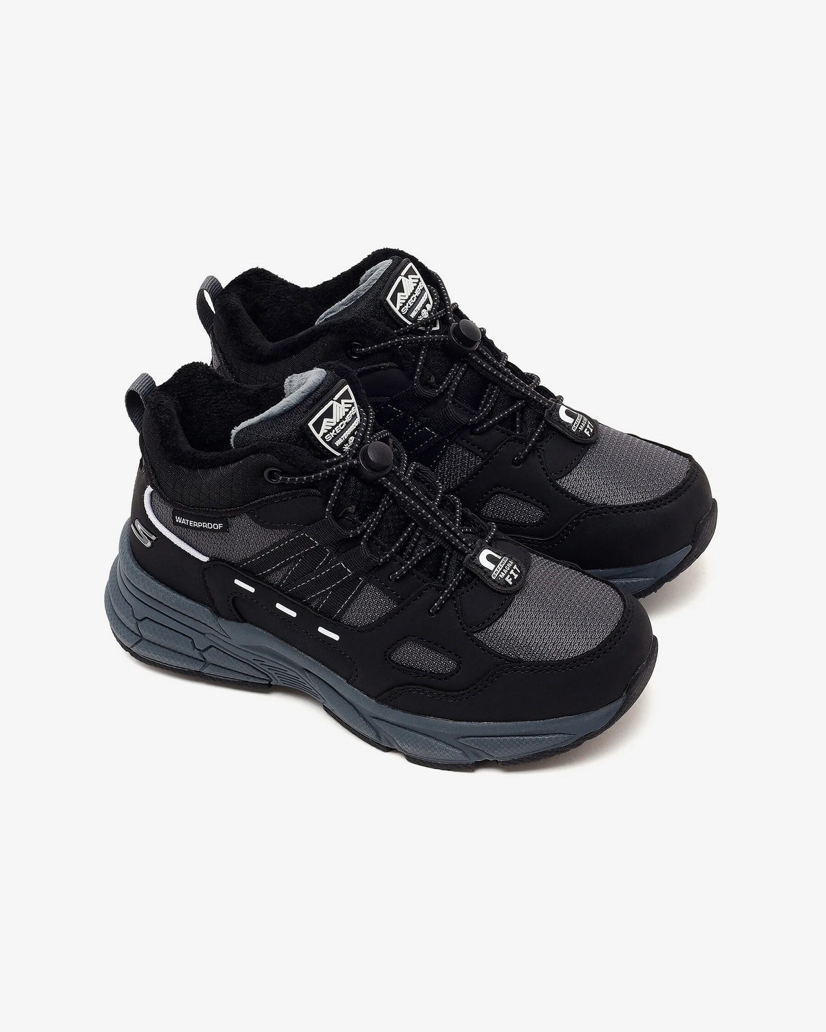 Skechers 405338L CCBK Retro-Graph Unisex Çocuk Bot