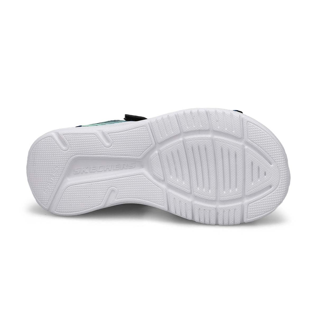 Skechers 407034L BKLM Microspec-Splash Erkek Çocuk Sandalet