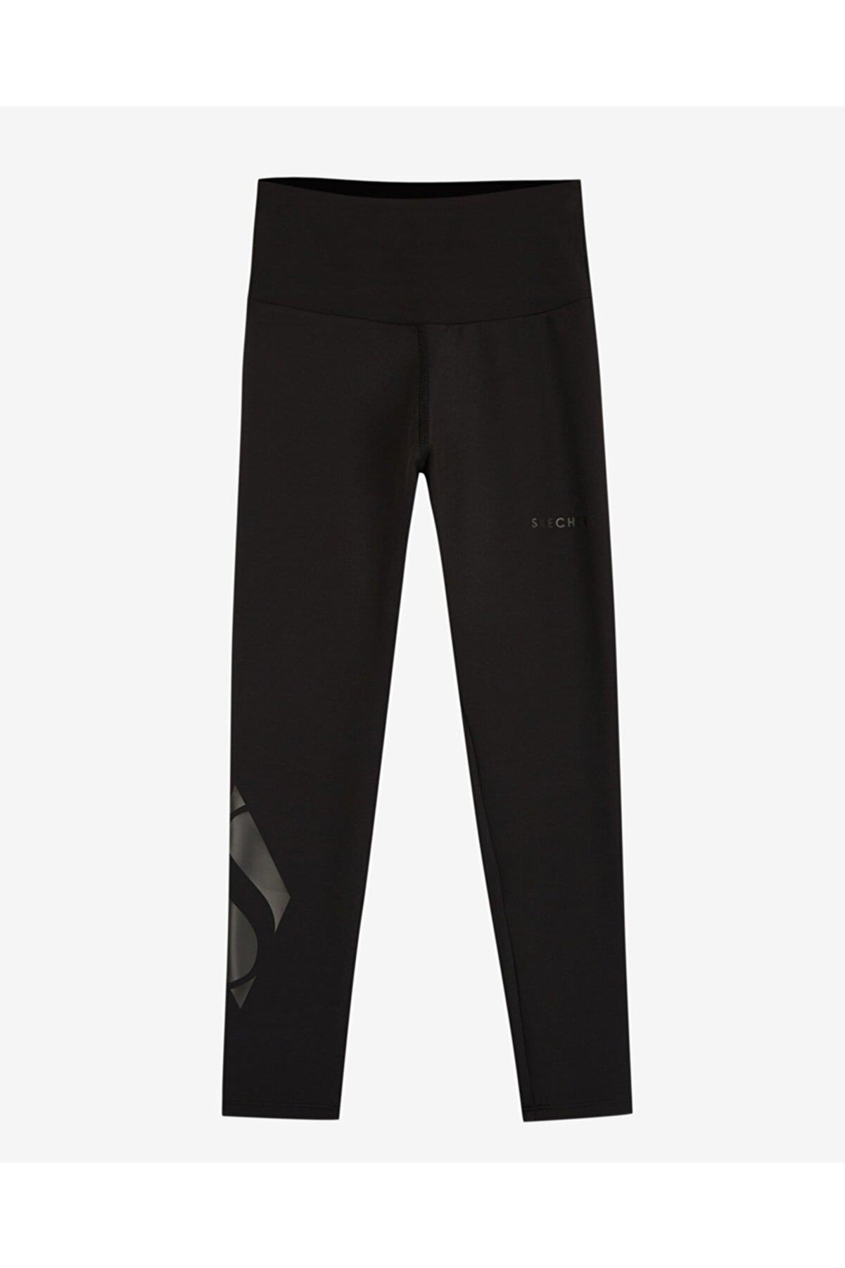 Skechers S221139-001 W Big Logo Kadın Tayt