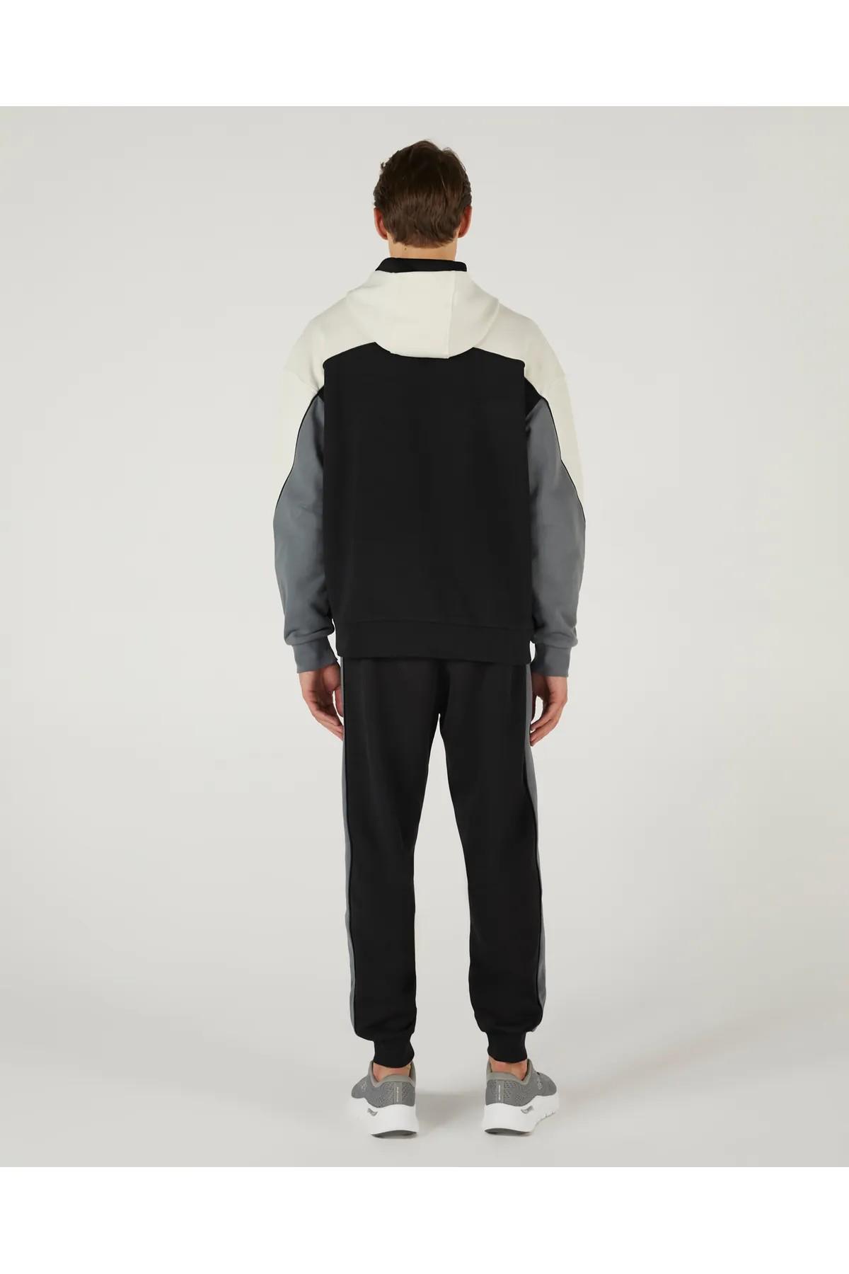 Skechers S242090-001 M Lw Fleece Regular Hoodie Erkek Sweatshirt