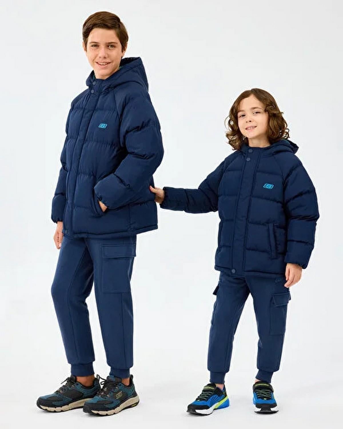 Skechers SK2520054-3601 B Puffer Erkek Çocuk Mont