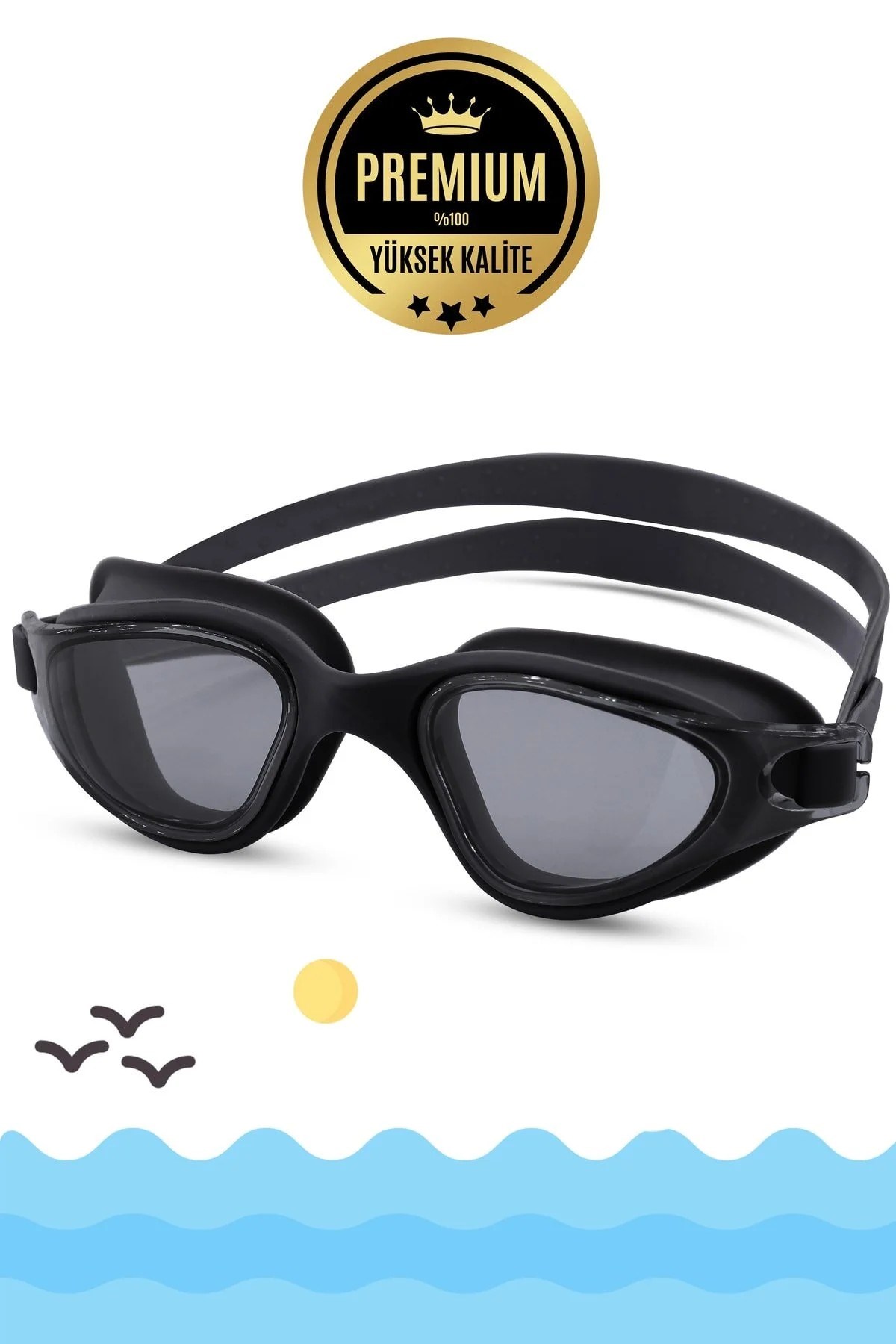 Telvesse YGZ-TLS-3 Unisex Yüzücü Gözlüğü