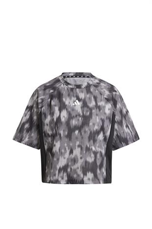 Adidas IK5464 Aop Flower Tee Kadın Tişört